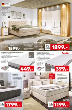 Porta! Prospekt 	 ab 09.03.2026 gültig | Seite: 11 | Produkte: Matratze, Kissen, Boxspringbett, Topper