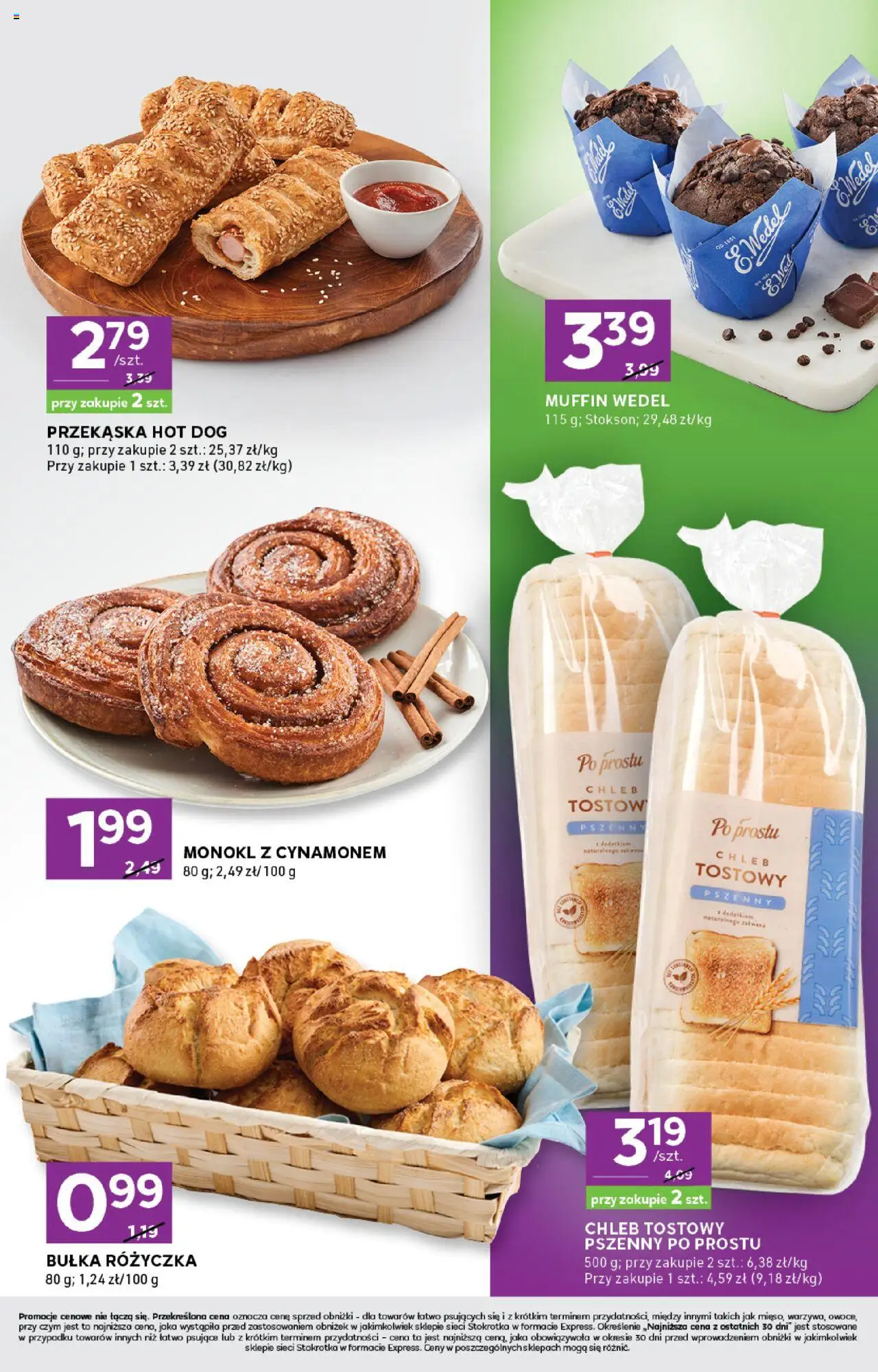 Stokrotka Gazetka - Express od 11.09.2025 | Strona: 3 | Produkty: Chleb tostowy, Stokrotka, Bułka, Chleb