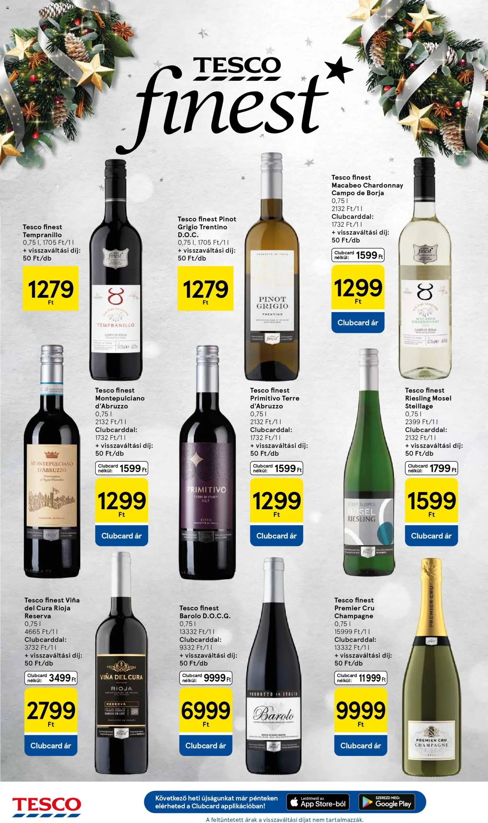 Tesco akciós ujság - amely érvényes a következő dátumtól: 18.12.2025 | Oldal: 24