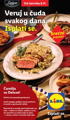 Lidl katalog veruj u čuda  - pregled Lidl kataloga - važi od 06.01.2026