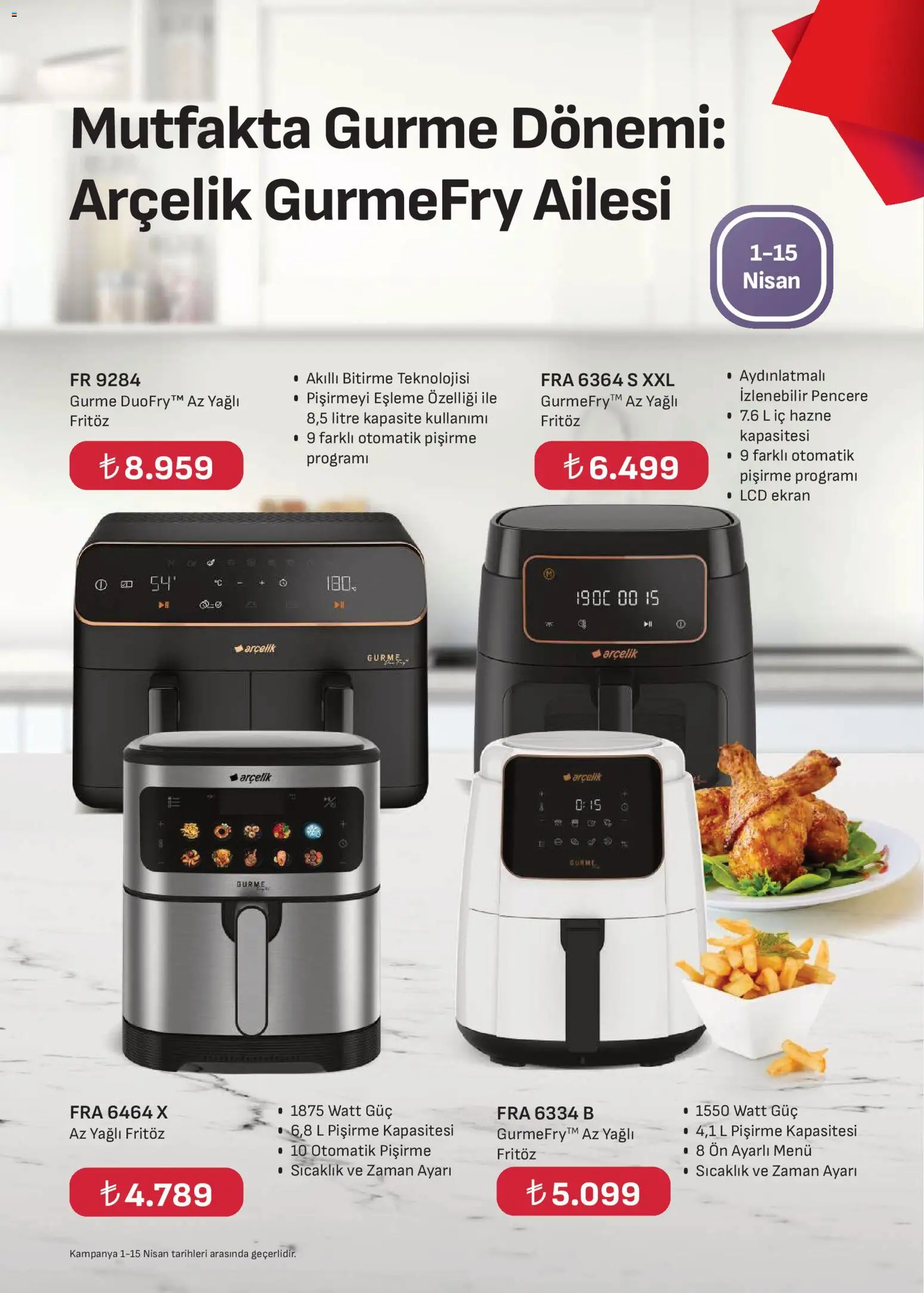 Arçelik Katalog - 01.04.2026 tarihinden itibaren geçerlidir | Sayfa: 56