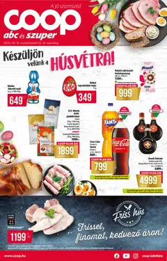 COOP akciós újság - amely érvényes a következő dátumtól: 12.03.2026