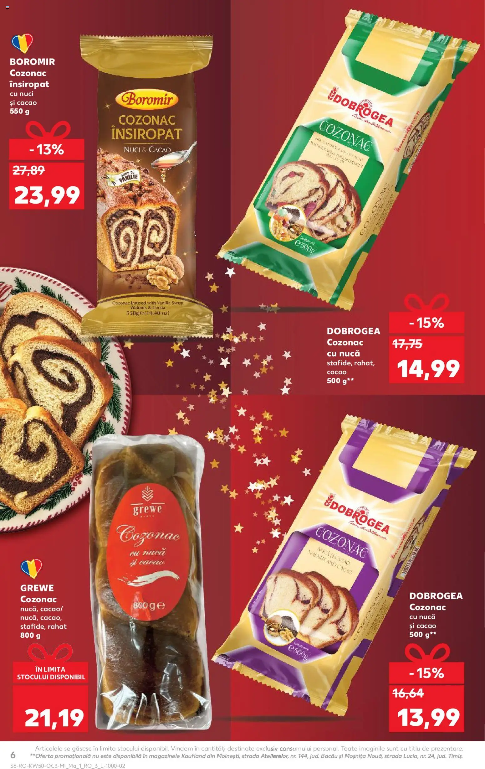 Kaufland RO akciós ujság - amely érvényes a következő dátumtól: 10.12.2025 | Oldal: 6