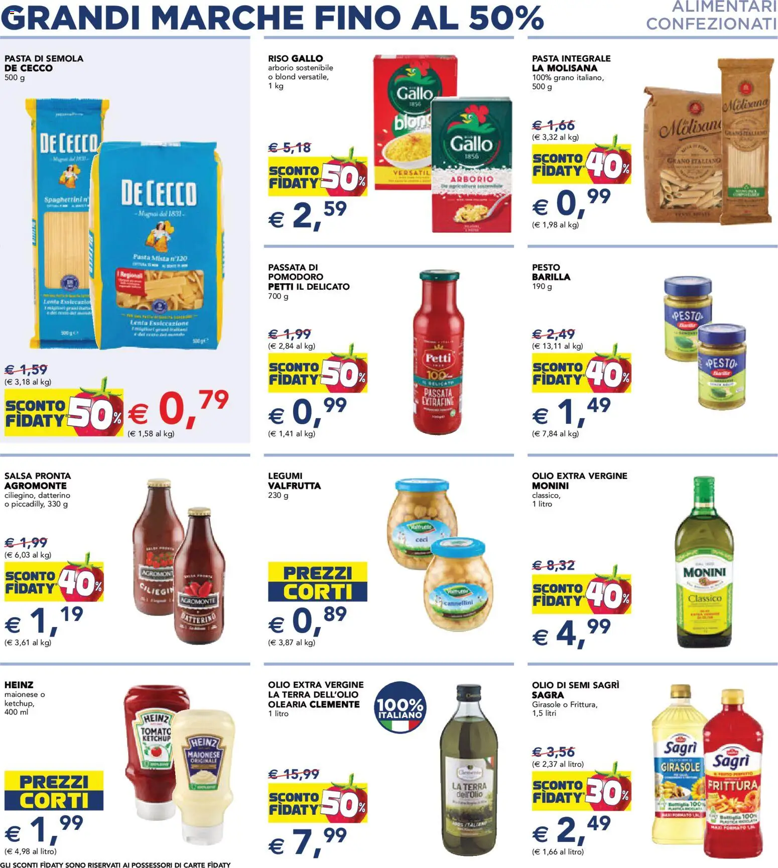 Volantino Esselunga S del 08.04.2026 | Pagina: 6 | Prodotti: Legumi, Riso, Salsa, Pesto