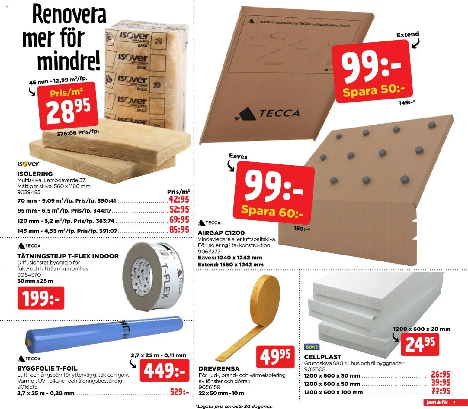 Jem & Fix reklamblad aktuell från 29.12.2025 | Sida: 7