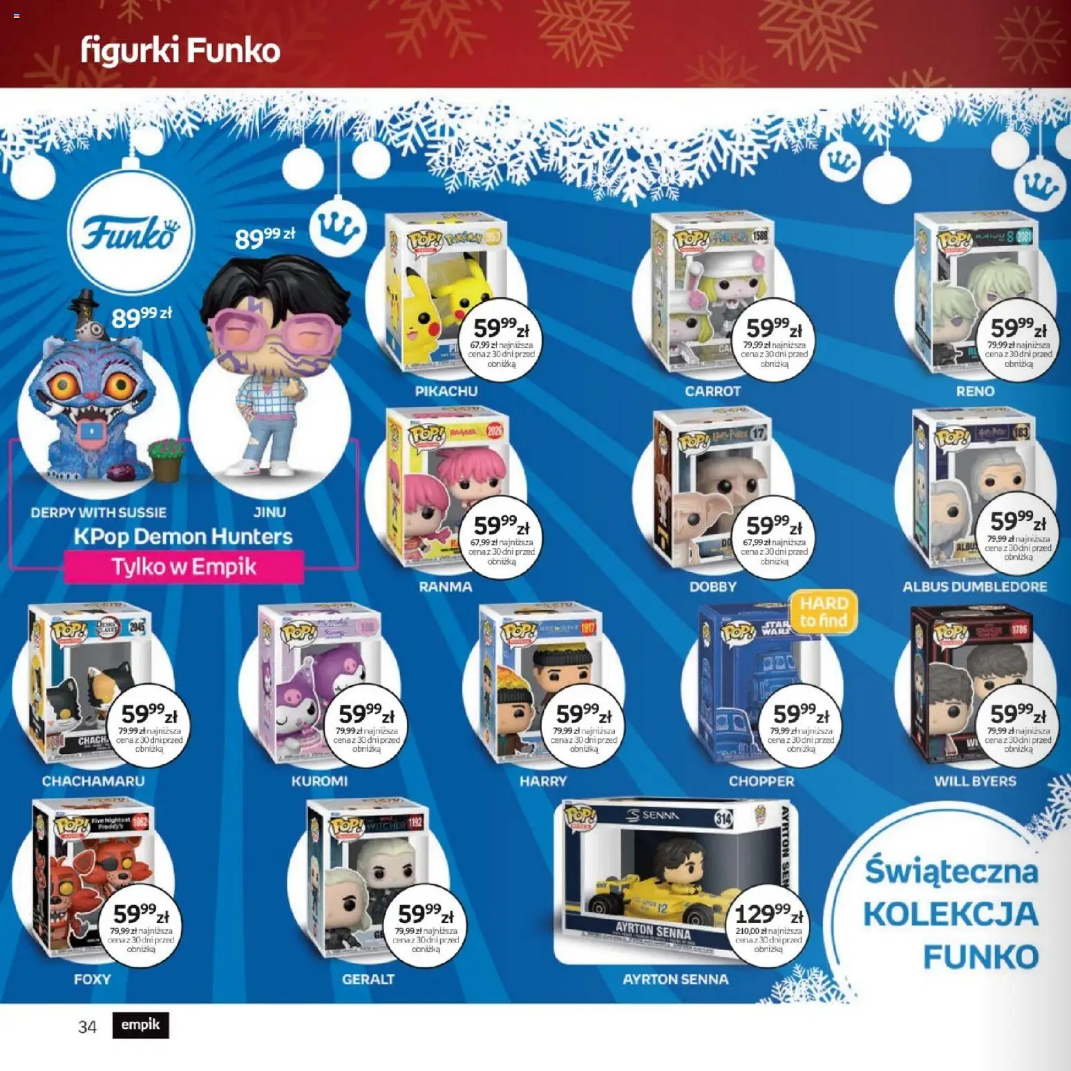 Empik promocje - Witaj w klubie znajdujących trafione prezenty dla każdego od 10.12.2025 | Strona: 34 | Produkty: Top, Figurki