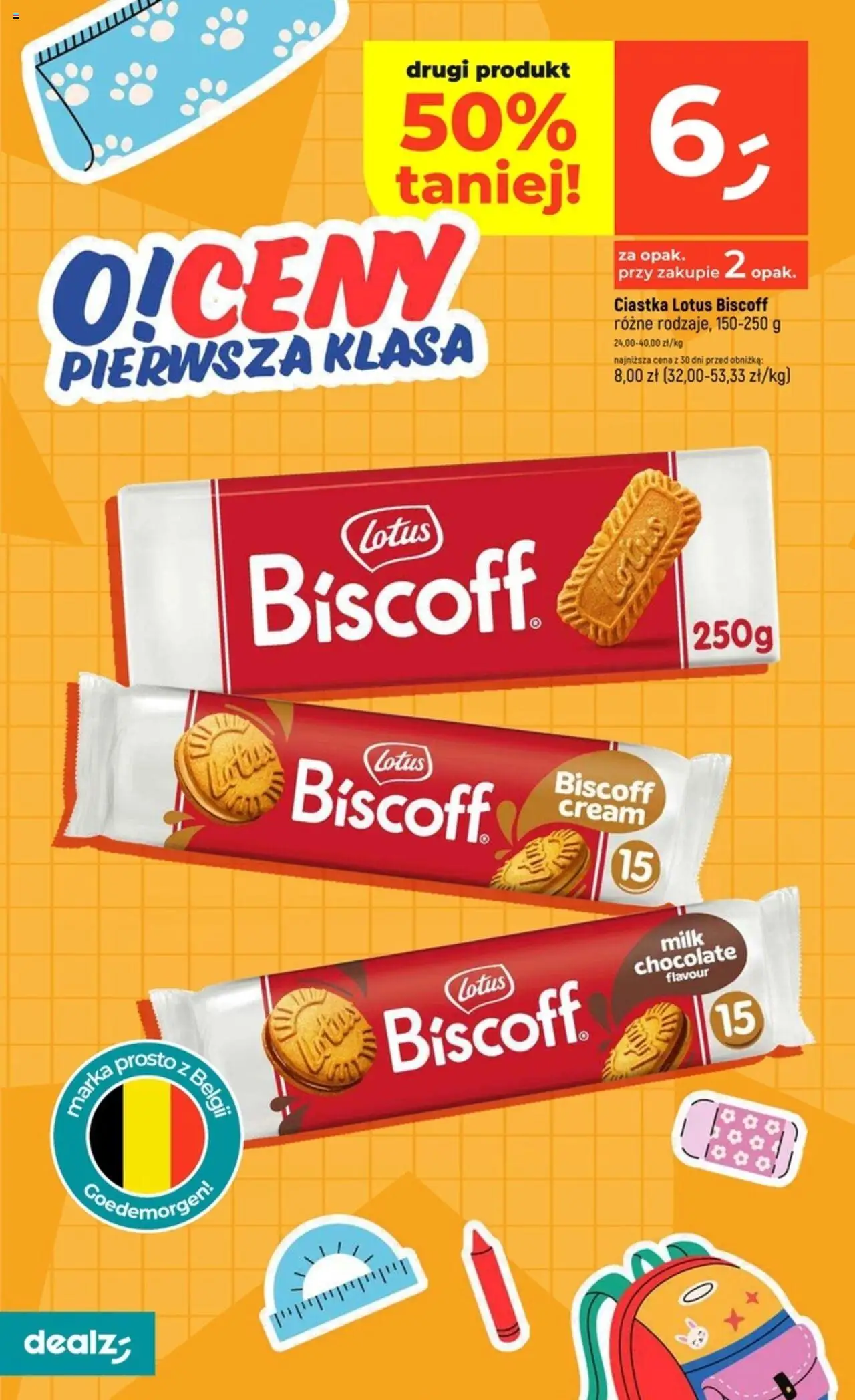 Dealz Gazetka - O!ceny pierwsza klasa od 07.08.2025 | Strona: 8 | Produkty: Ciastka