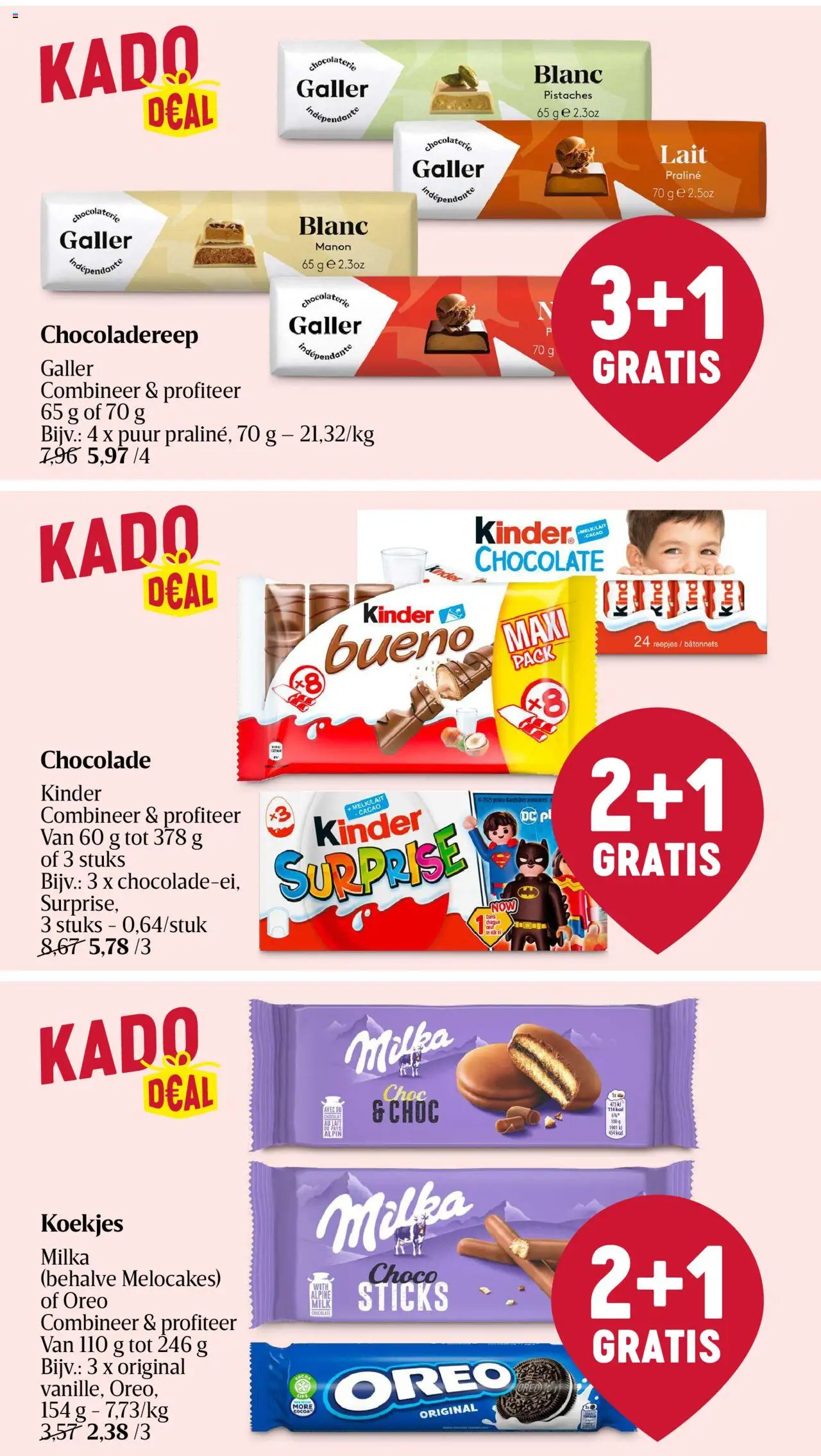  | Pagina: 11 | Producten: Chocoladereep, Oreo, Pistaches, Chocolade