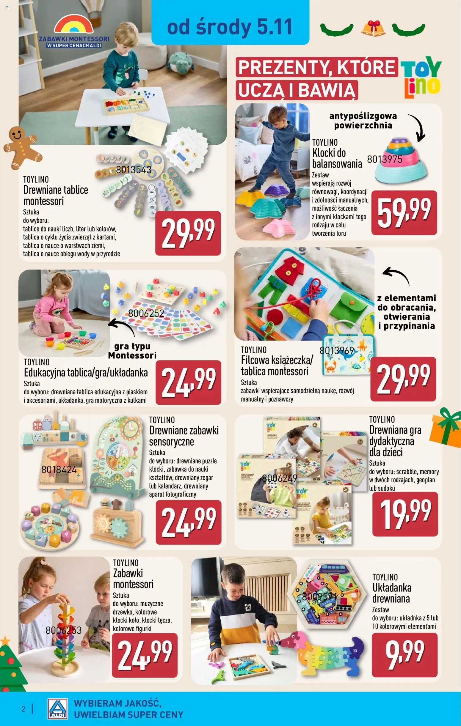 Aldi Gazetka - Hity od Środy i od Soboty od 05.11.2025 | Strona: 2 | Produkty: Aparat fotograficzny, Gra, Zegar, Figurki