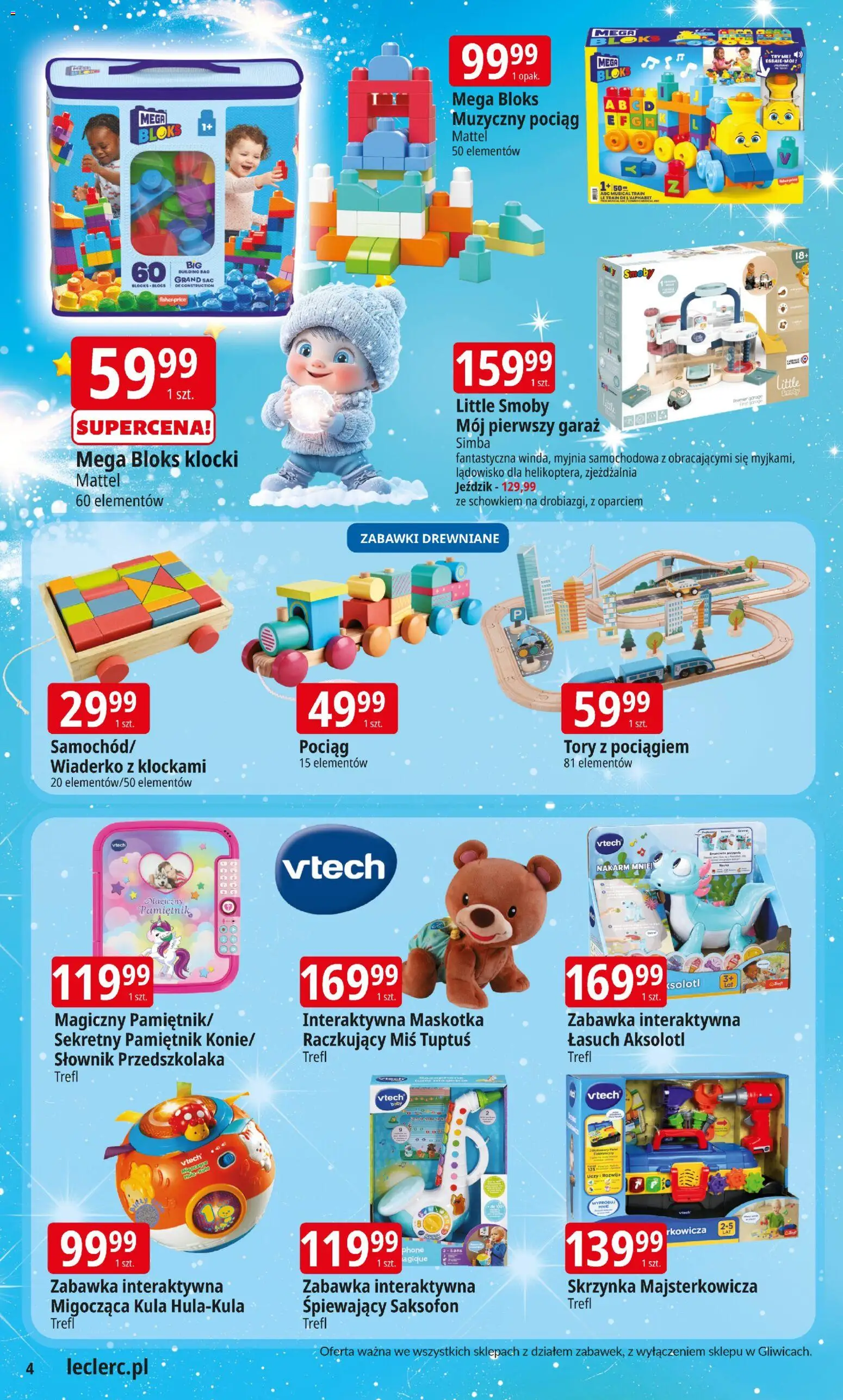 E.Leclerc Gazetka - Warszawa Bielany zabawki od 12.11.2025 | Strona: 4