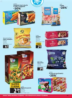 Katalog Tommy - Pregled kataloga iz trgovine Tommy, vrijedi od 12.03.2026 | Stranica: 15 | Proizvodi: Pileći medaljoni, Ledo, Borovnica, Oslić