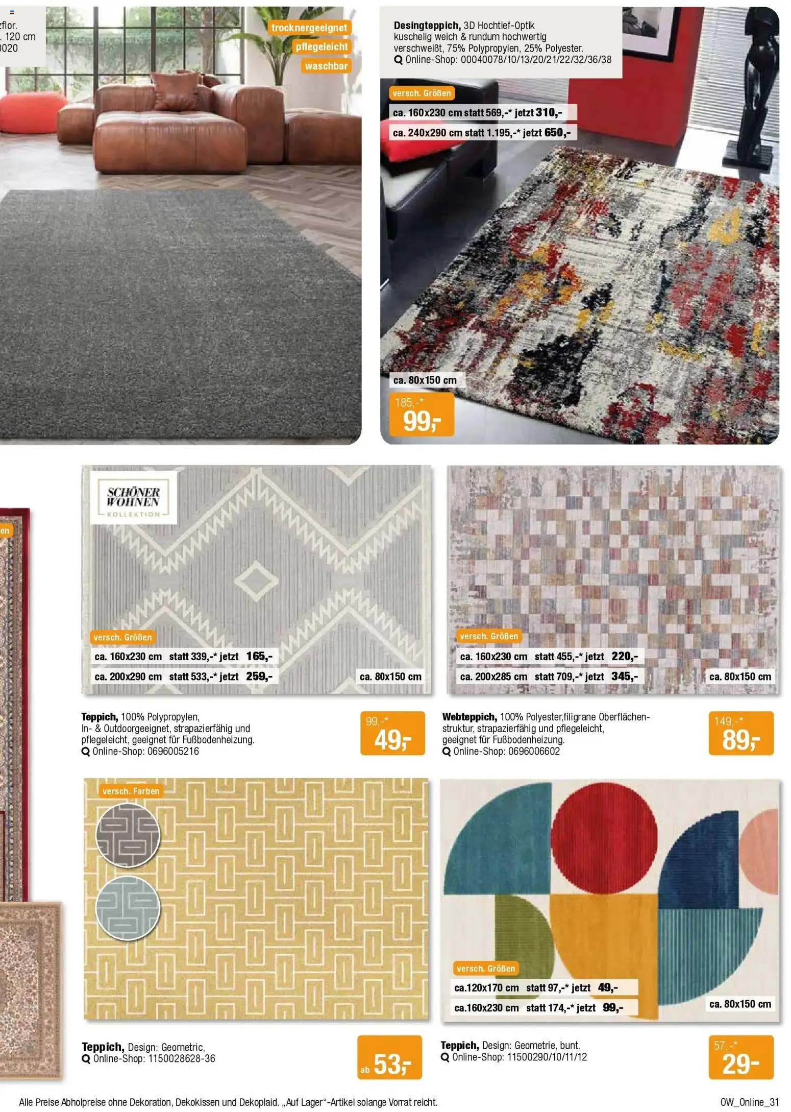 Angebote - Dein trendiges Möbelhaus – gültig ab 21.03.2026 | Seite: 31