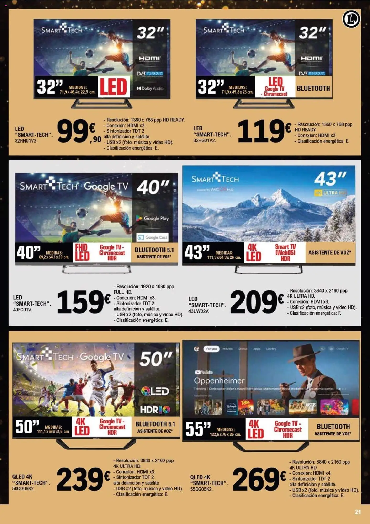 E.Leclerc - Black Friday │ válido desde el 19.11.2025 | Página: 21 | Productos: Video, Audio, USB