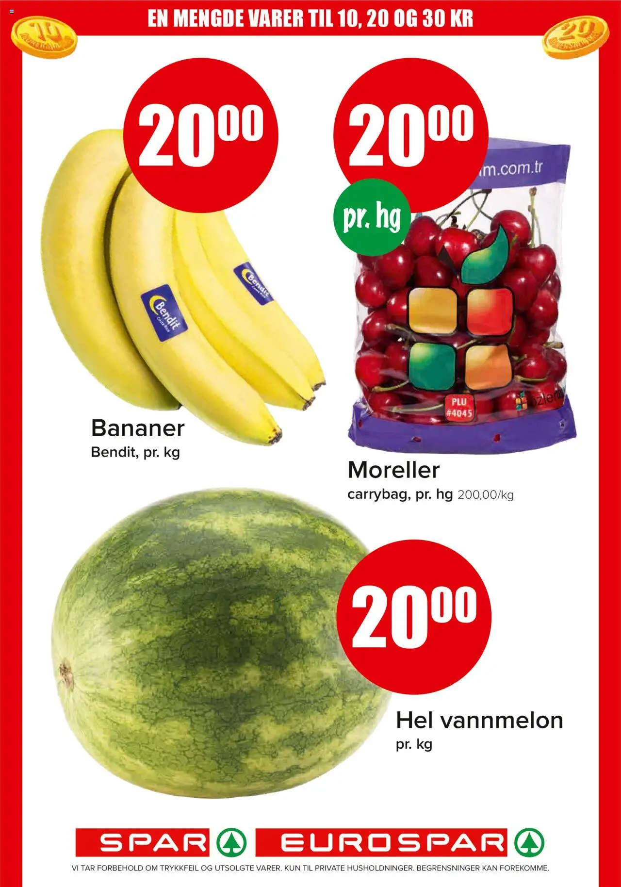  | Side: 2 | Produkter: Bananer, Moreller, Vannmelon