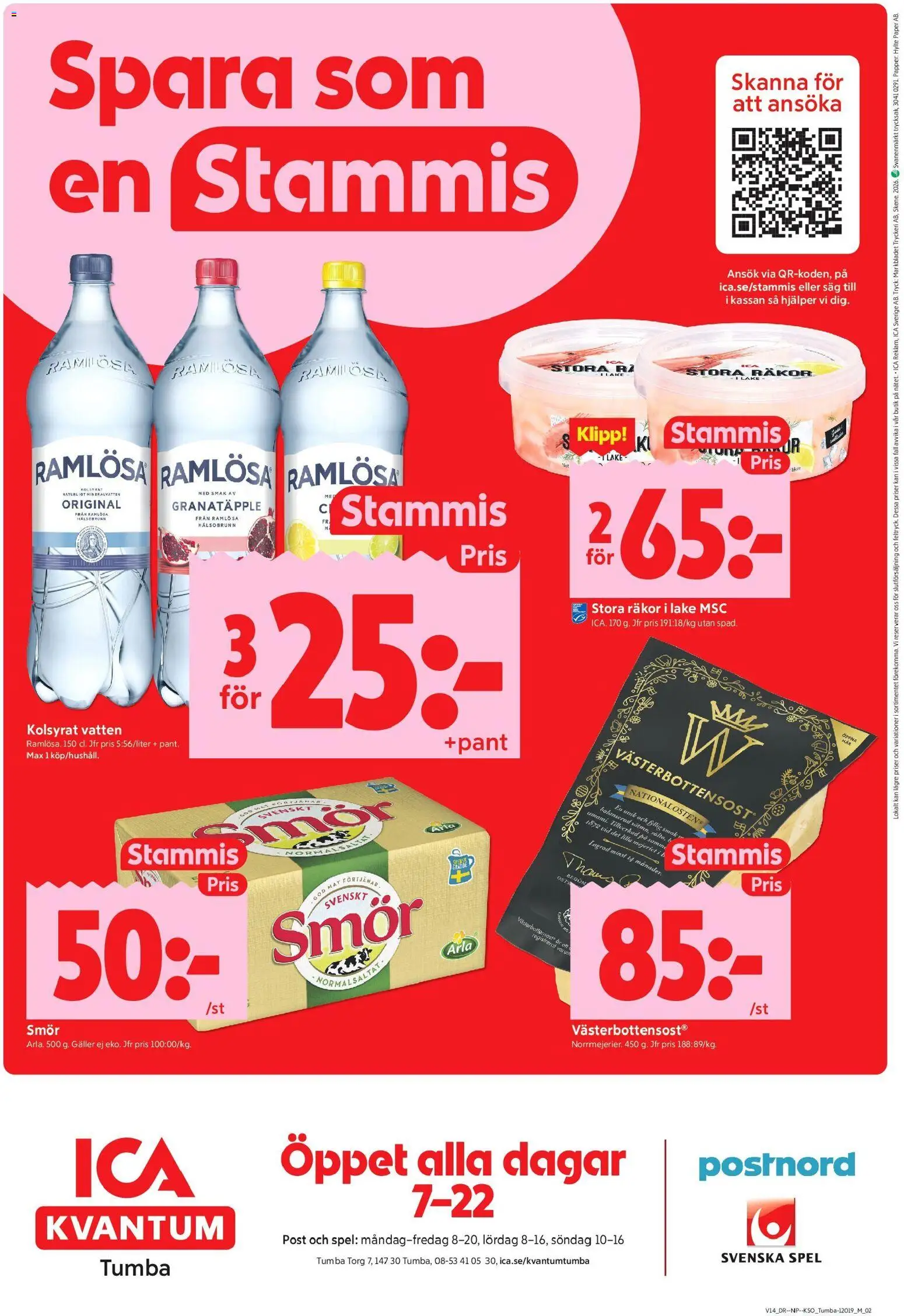 ICA Kvantum reklamblad aktuell från 30.03.2026 | Sida: 10 | Produkter: Galler, Mineralvatten, Smör, Spel