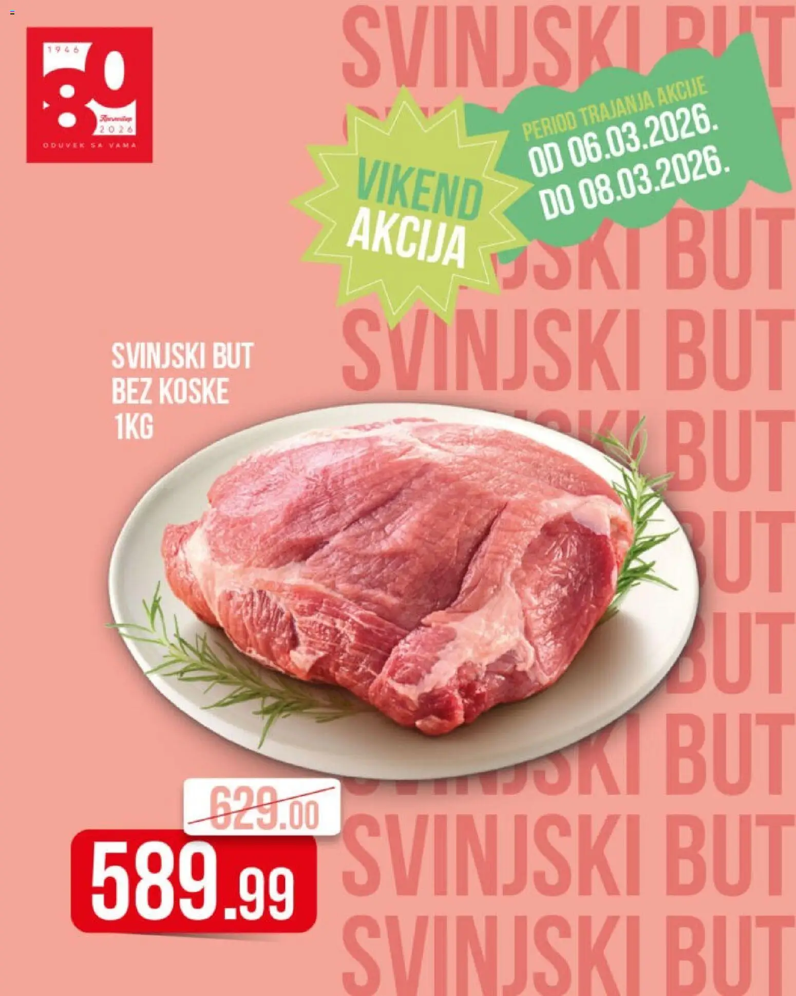 Metalac Proleter katalog - važi od 06.03.2026 | Strana: 1 | Proizvode: Svinjski but