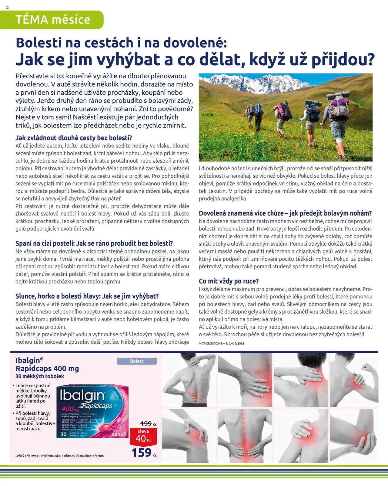 Benu leták od 01.07.2025 | Strana: 8 | Produkty: Hodiny, Ibalgin, Sprcha, Boty