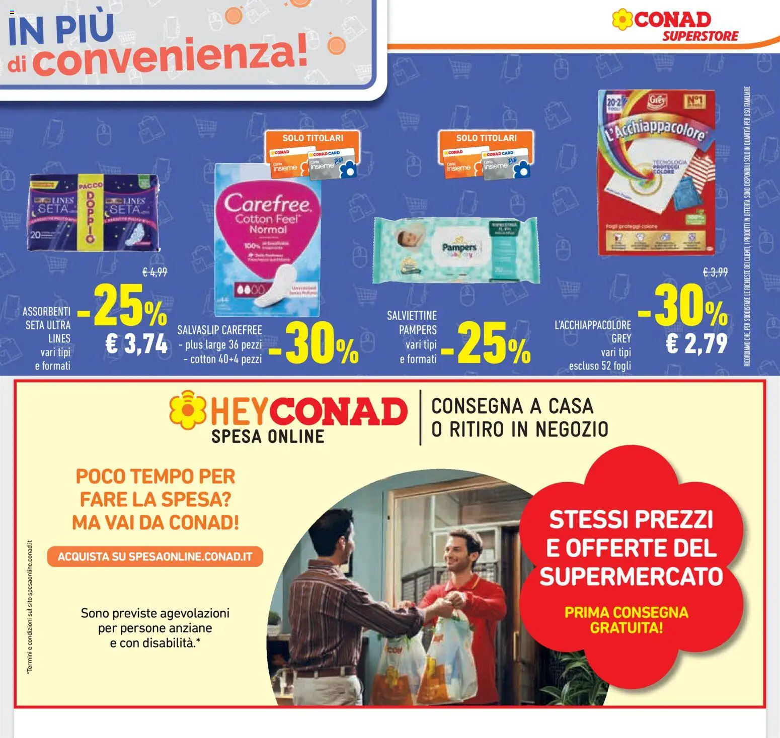 Volantino Conad del 11.03.2026 | Pagina: 39 | Prodotti: Pampers