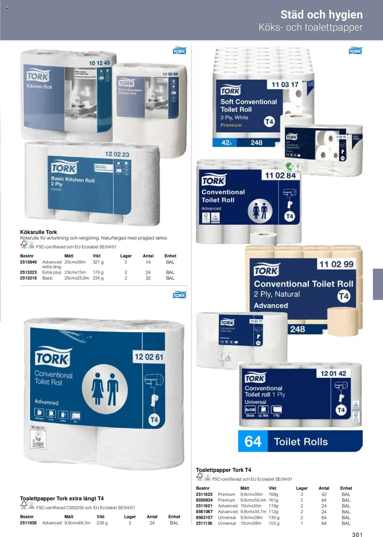 Office Depot reklamblad aktuell från 15.02.2024 | Sida: 303 | Produkter: Toalettpapper