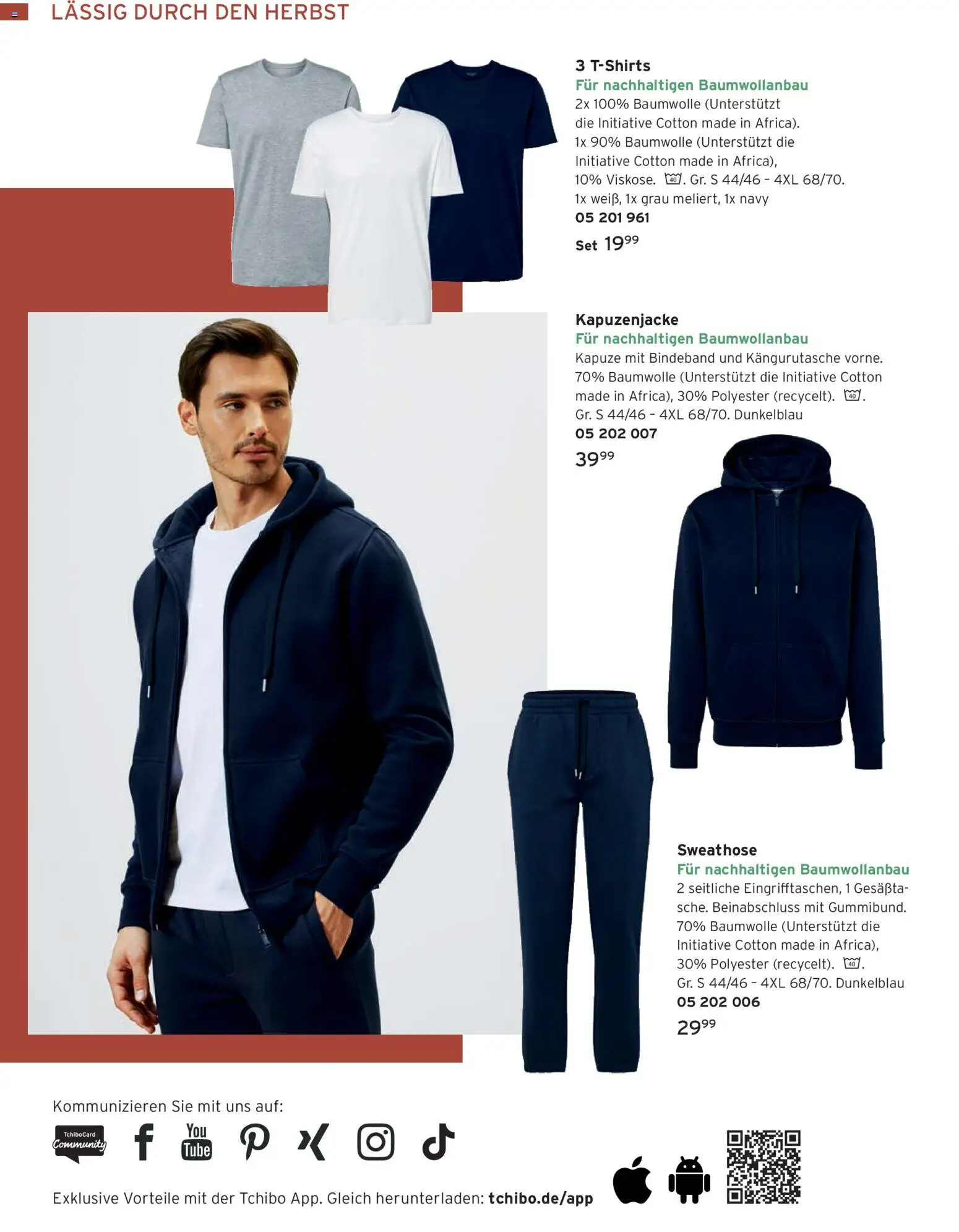 Angebote Tchibo – gültig ab 01.11.2025 | Seite: 170 | Produkte: Sweathose