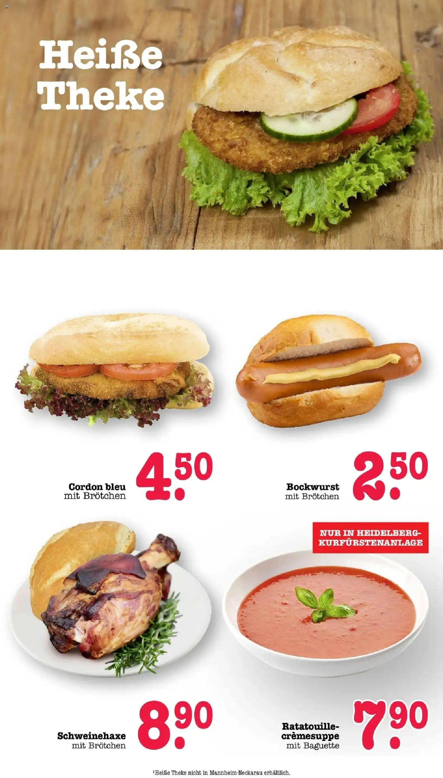 Angebote – gültig ab 16.03.2026 | Seite: 13 | Produkte: Bockwurst, Theke, Baguette