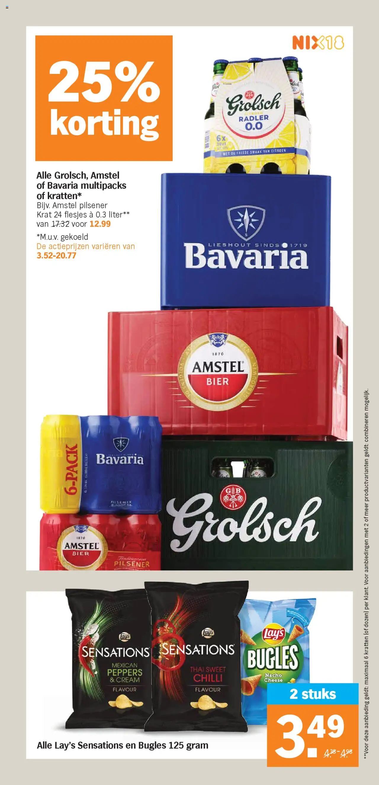 {H1} | Pagina: 34 | Producten: Snacks, Citroen, Bier
