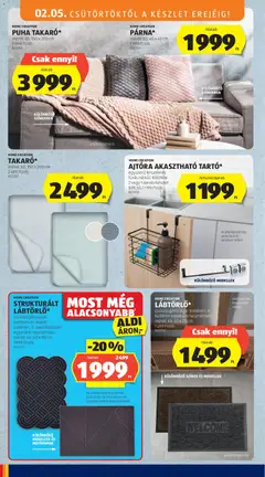 Aldi Akciós újság - amely érvényes a következő dátumtól: 05.02.2026 | Oldal: 22