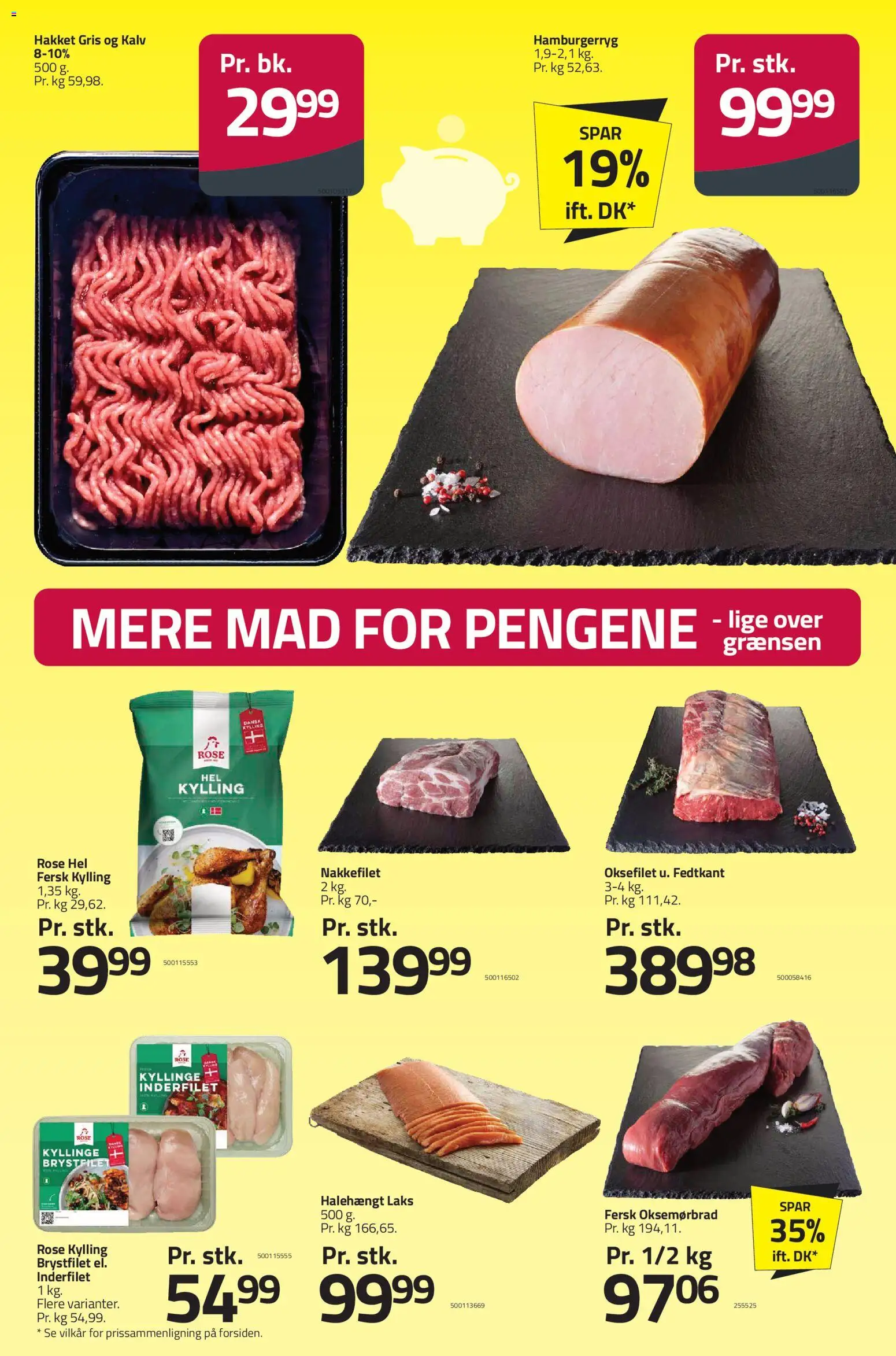 Fleggaard tilbudsavis – gyldig fra 28.01.2026 | Side: 8 | Produkter: Nakkefilet, Hamburgerryg