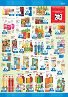 ÁRKLUB Akciós újság - amely érvényes a következő dátumtól: 01.12.2025 | Oldal: 9 | Termékek: Mandulaital, Ice tea, Narancs, Italpor