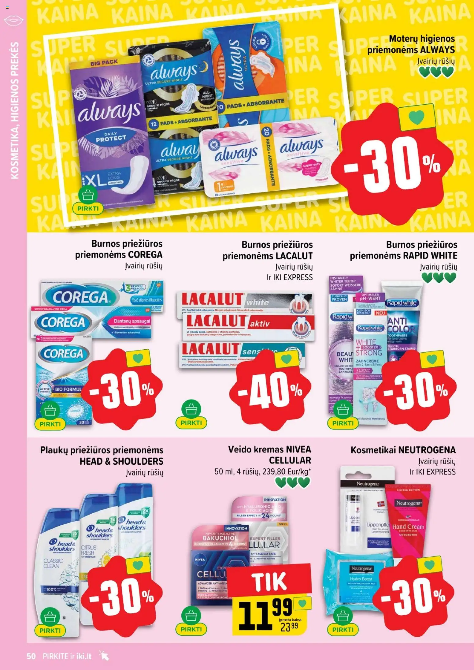 IKI akcijos nuo 19.01.2026 | Puslapis: 50