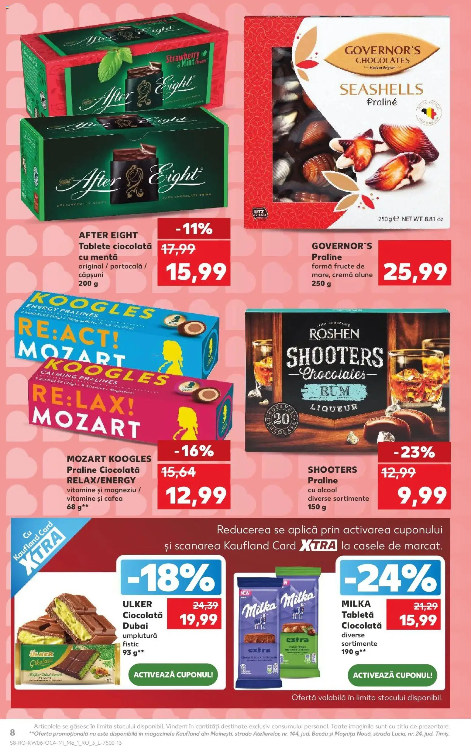 Noul catalog Kaufland – valabil de la 04.02.2026 | Pagină: 8 | Produse: Tabletă, Cafea, Ciocolată, Fructe