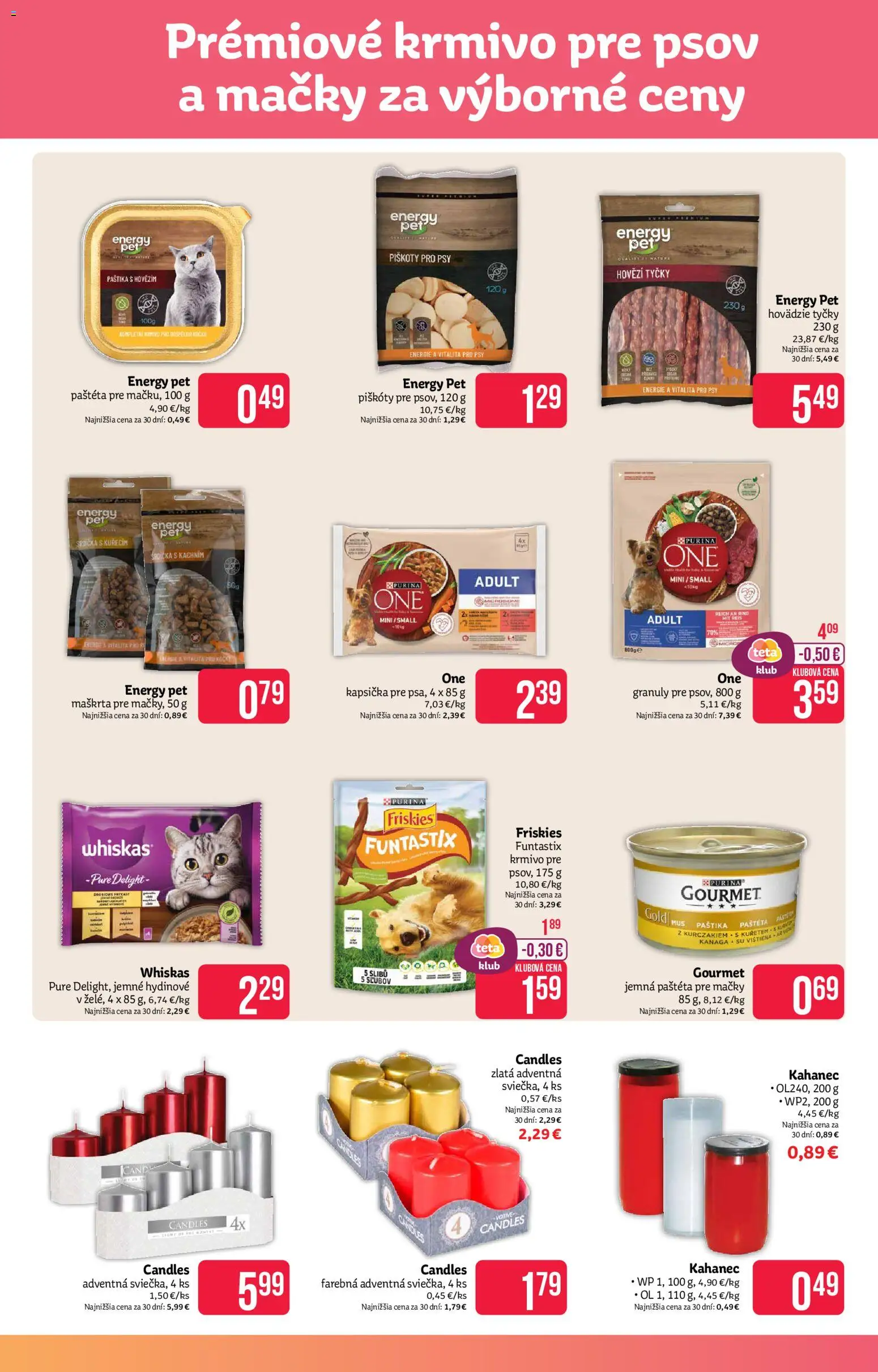 Nové Teta drogerie akcie – leták je platný od 24.11.2025 | Strana: 13 | Produkty: Friskies, Whiskas