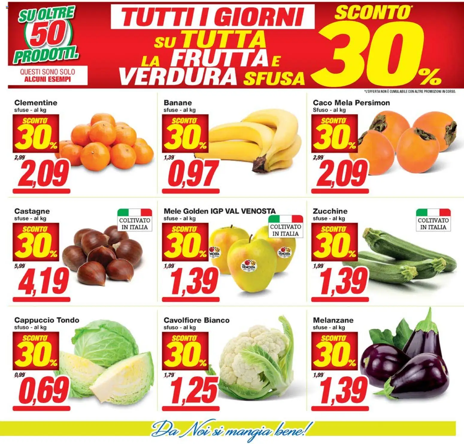 Volantino Prix del 21.11.2025 | Pagina: 7 | Prodotti: Mele, Banane, Cavolfiore, Zucchine