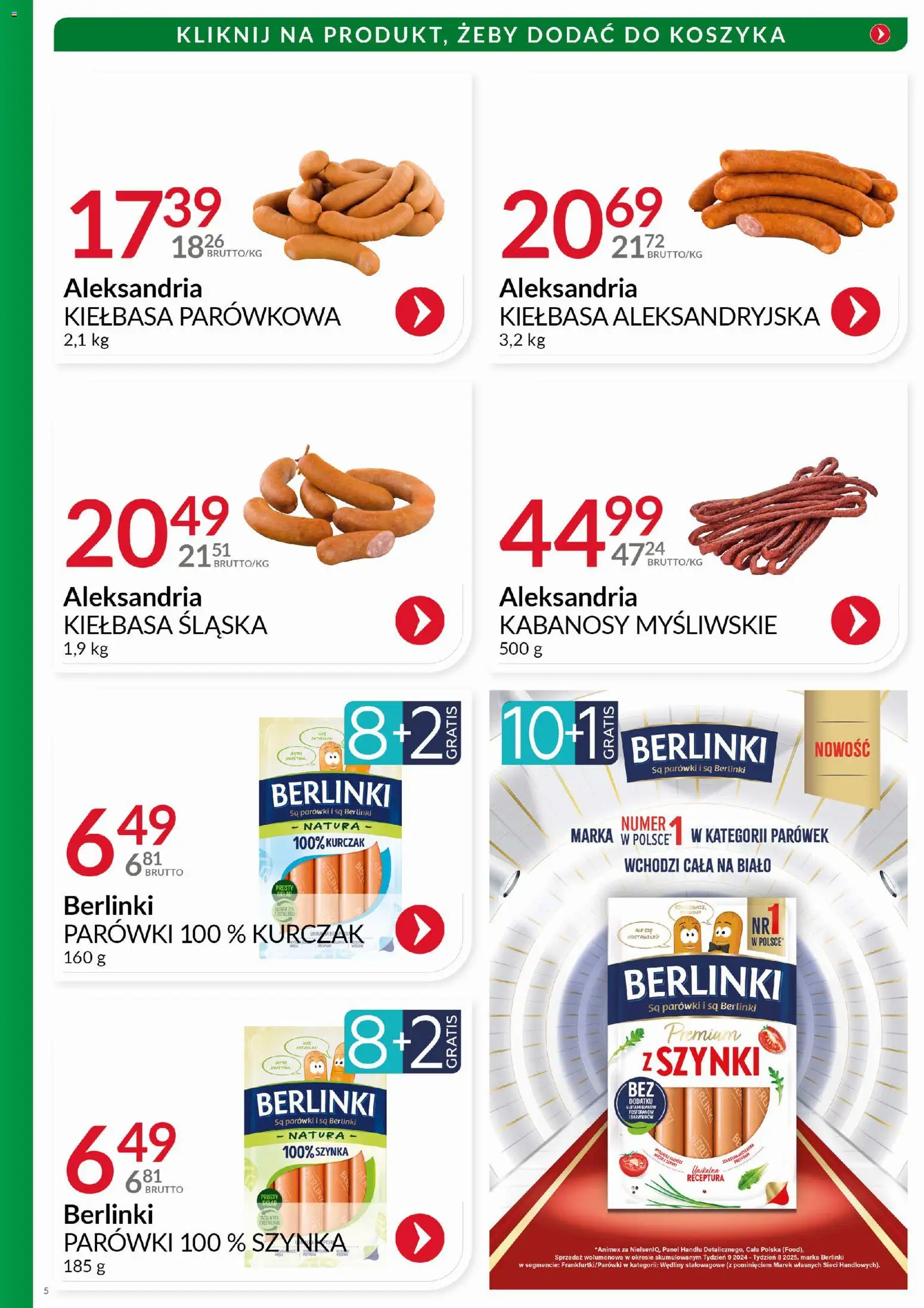 Eurocash Gazetka - Katalog Wędlin od 01.11.2025 | Strona: 5