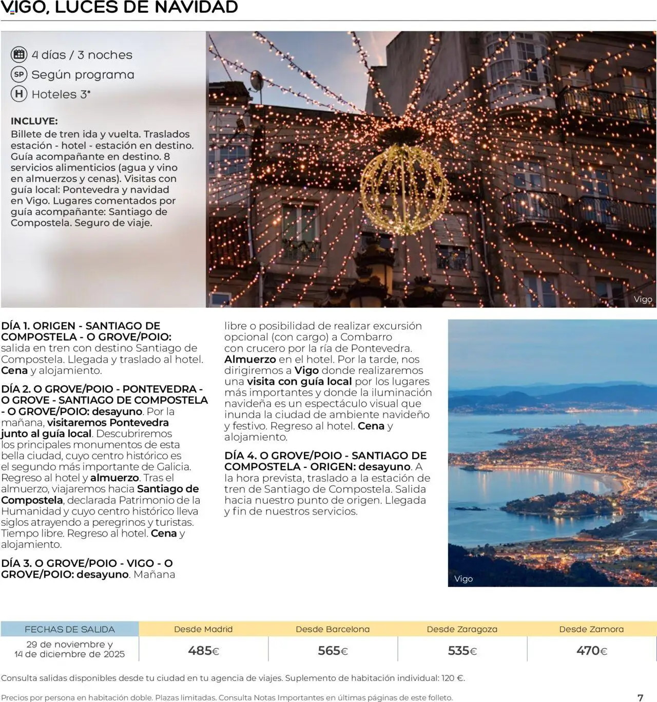 Viajes El Corte Inglés - Club de Vacaciones - Vacaciones Económicas Personalizado │ válido desde el 01.09.2025 | Página: 7 | Productos: Vino, Galette de chaise