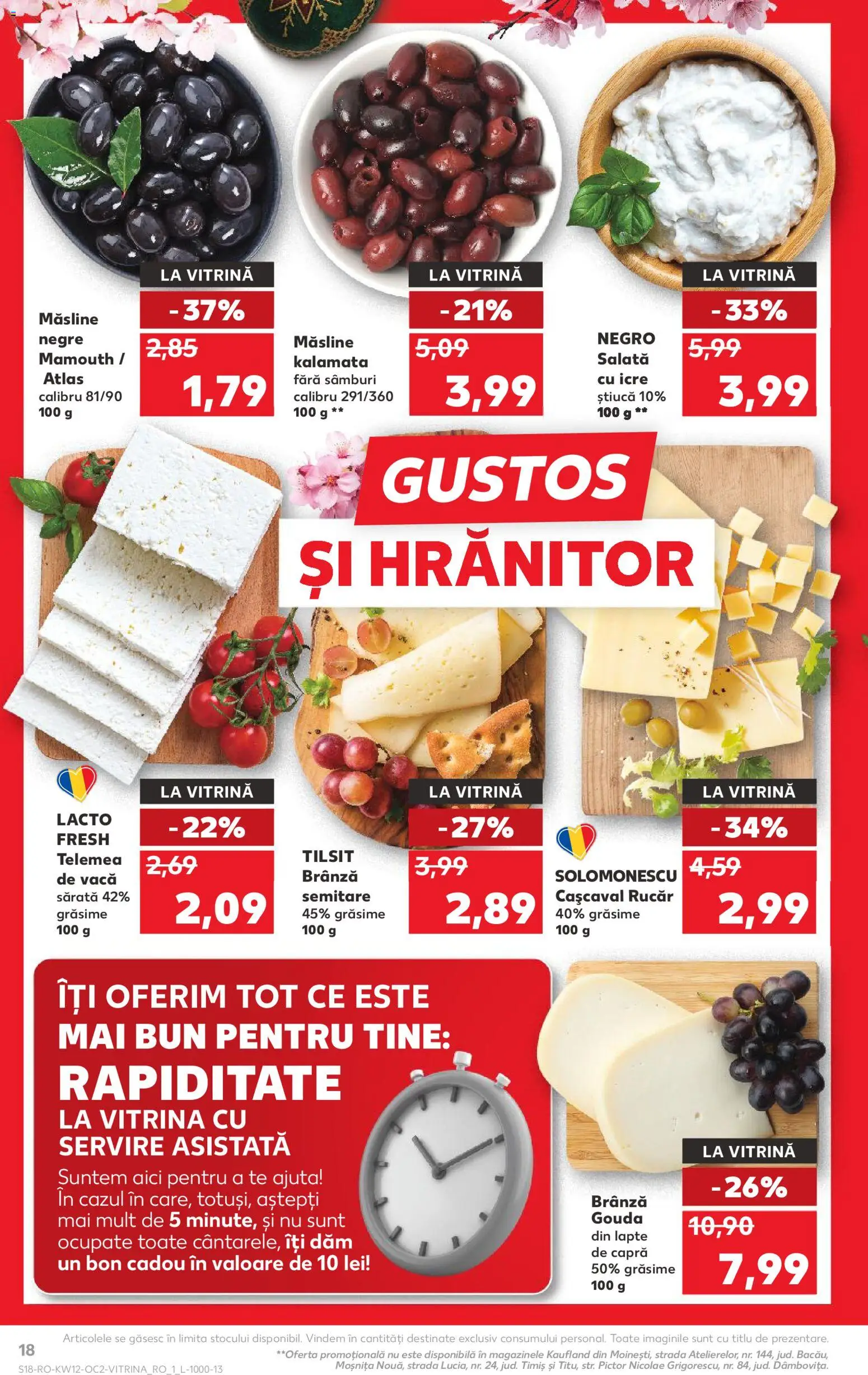 Kaufland RO akciós ujság - amely érvényes a következő dátumtól: 18.03.2026 | Oldal: 18