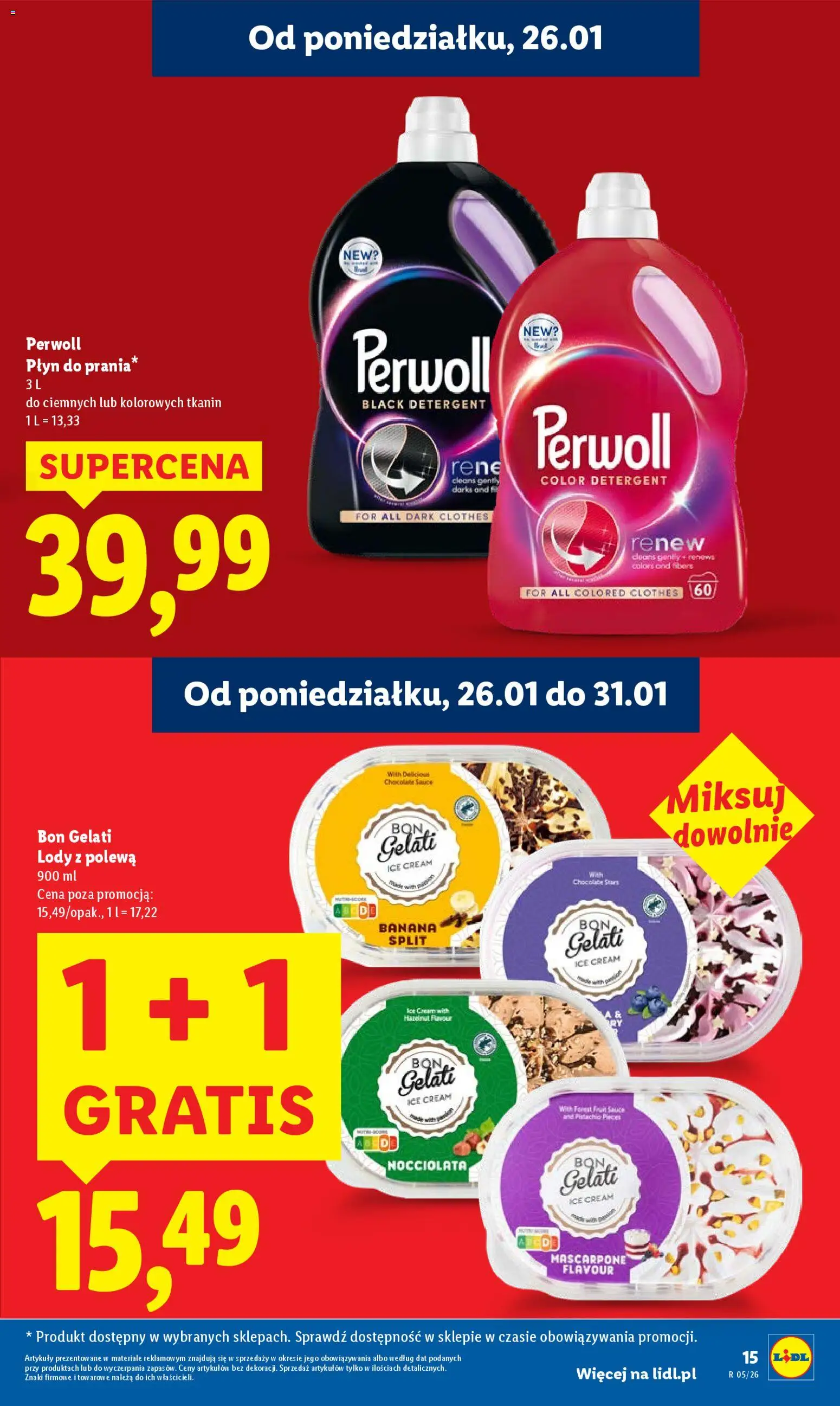 Lidl Gazetka od 26.01.2026 | Strona: 15