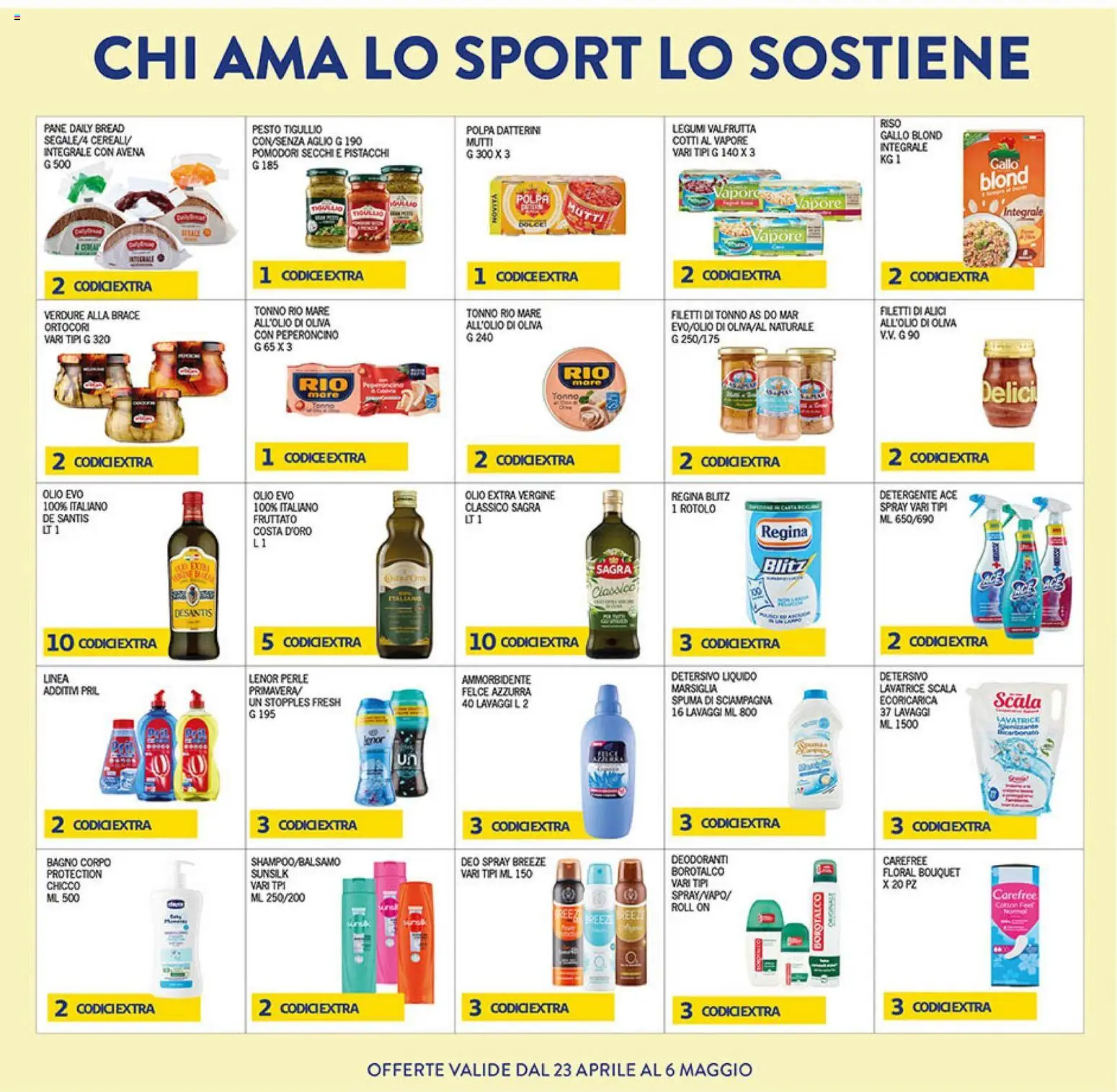 Volantino Coal del 23.04.2026 | Pagina: 27 | Prodotti: Pane, Pistacchi, Alici, Bagno