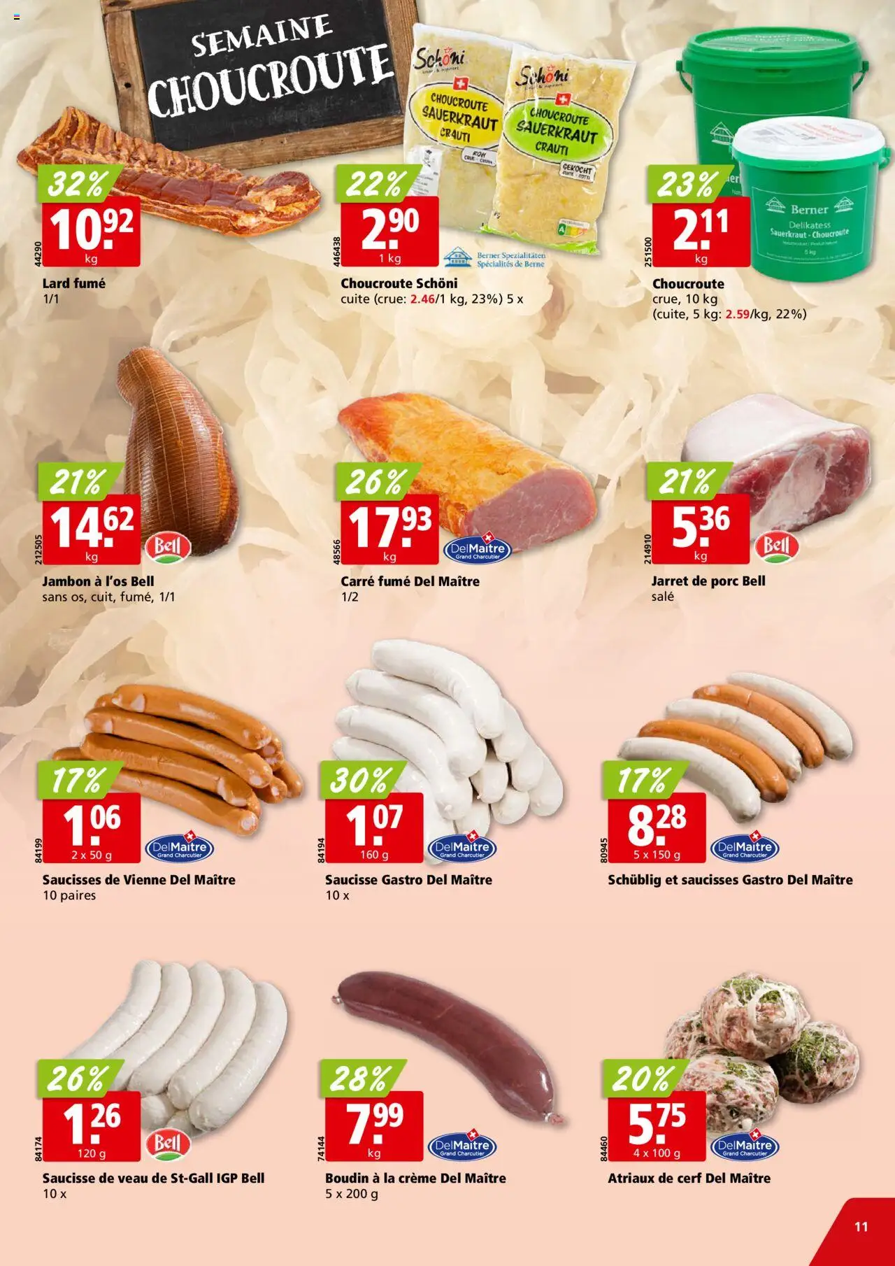 Aligro Aktionen Chavannes, Matran, Genève, Sion – gültig ab 15.09.2025 | Seite: 11 | Produkte: Creme
