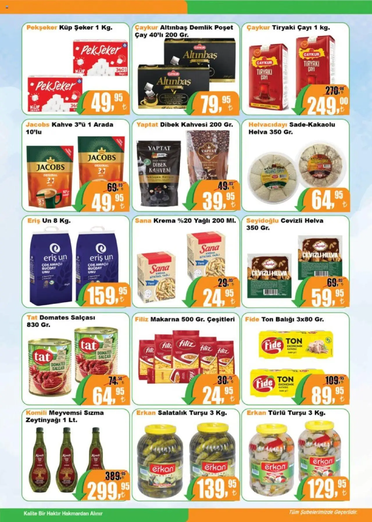 Hakmar Katalog - 18.10.2025 tarihinden itibaren geçerlidir | Sayfa: 3 | Ürünler: Domates, Çay, Krema, Ton balığı