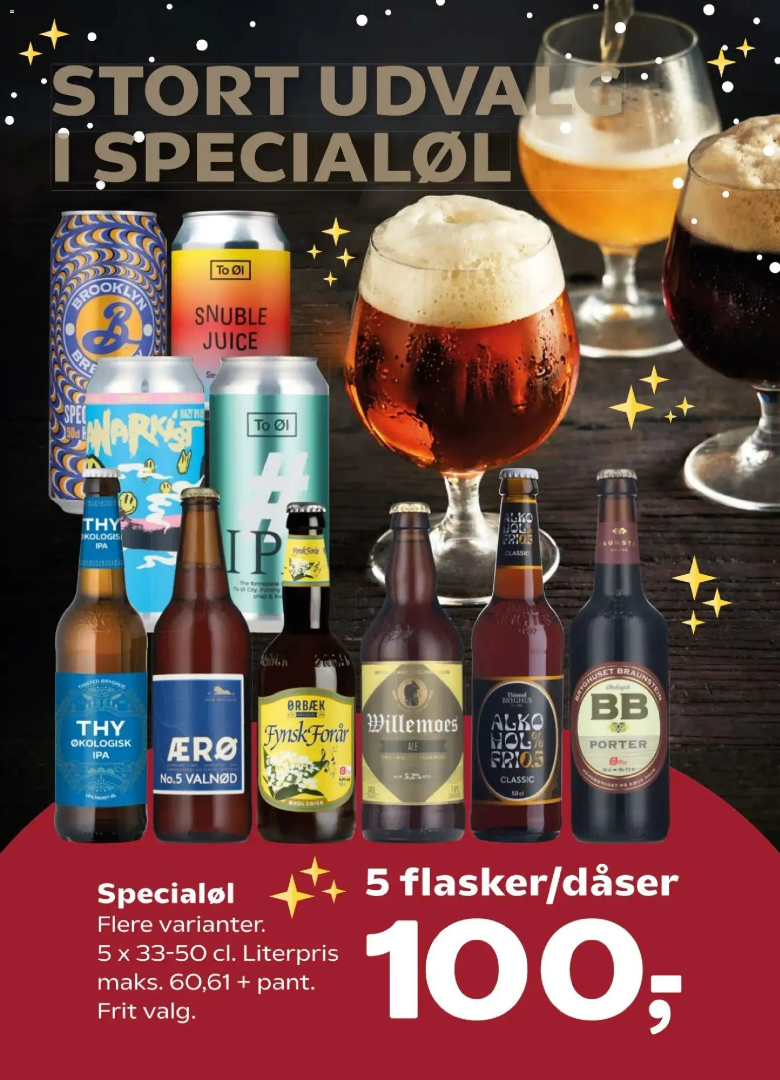 Kvickly tilbudsavis – gyldig fra 28.11.2025 | Side: 25 | Produkter: Juice, Øl