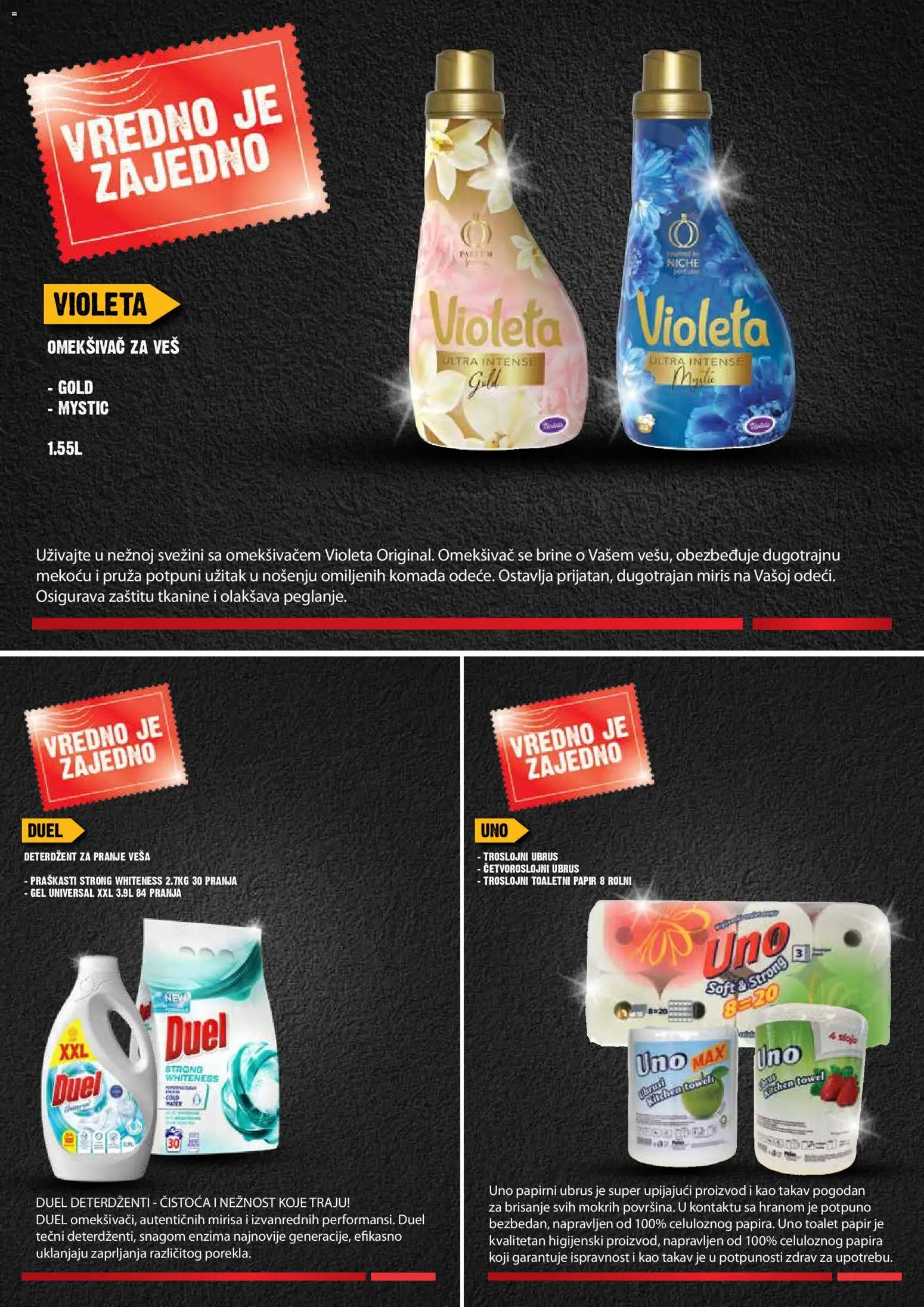 Idea katalog - važi od 16.04.2026 | Strana: 27 | Proizvode: Deterdžent, Miris, Ubrus, Omekšivač za veš