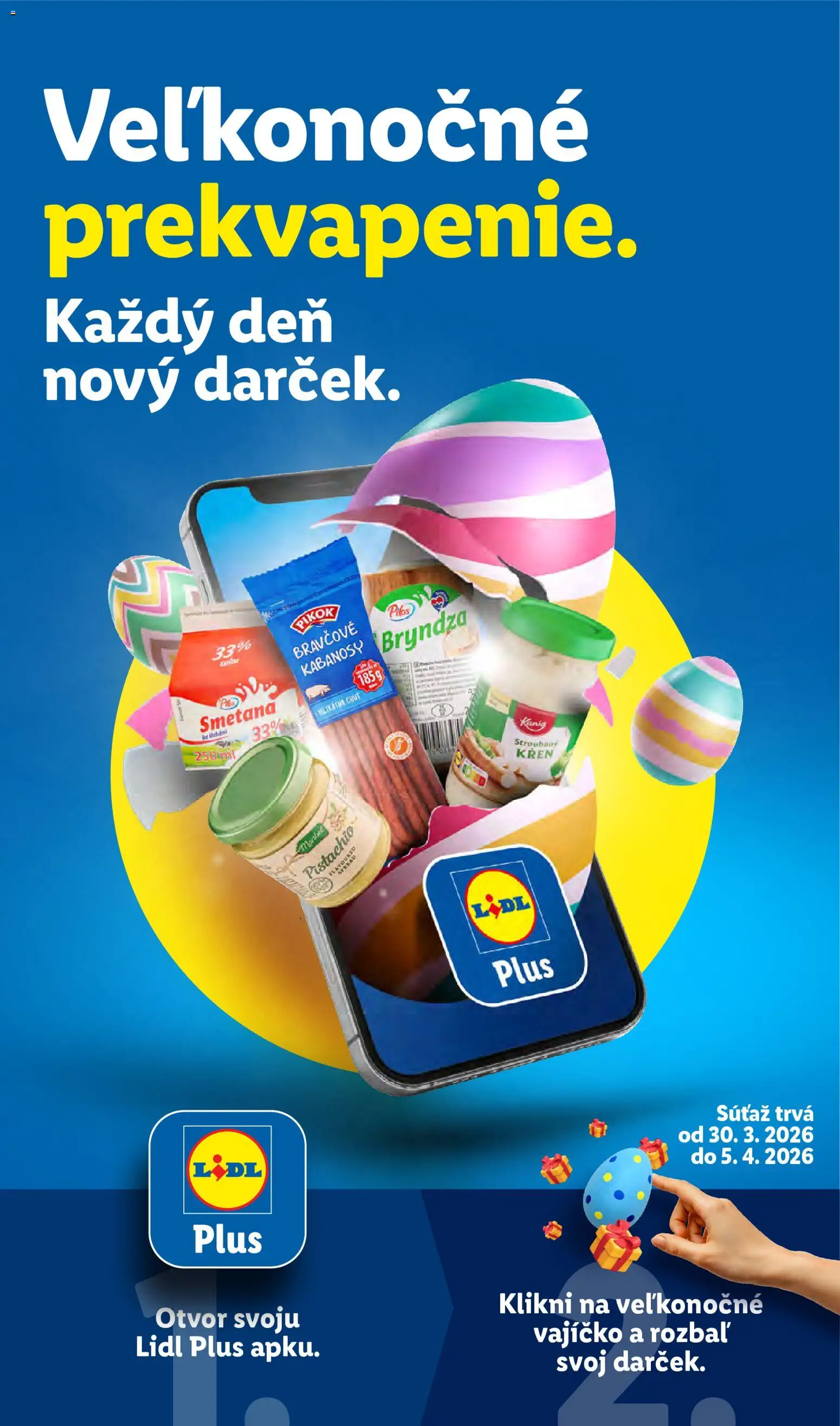 Nové Lidl akcie – leták je platný od 30.03.2026 | Strana: 9 | Produkty: Bryndza