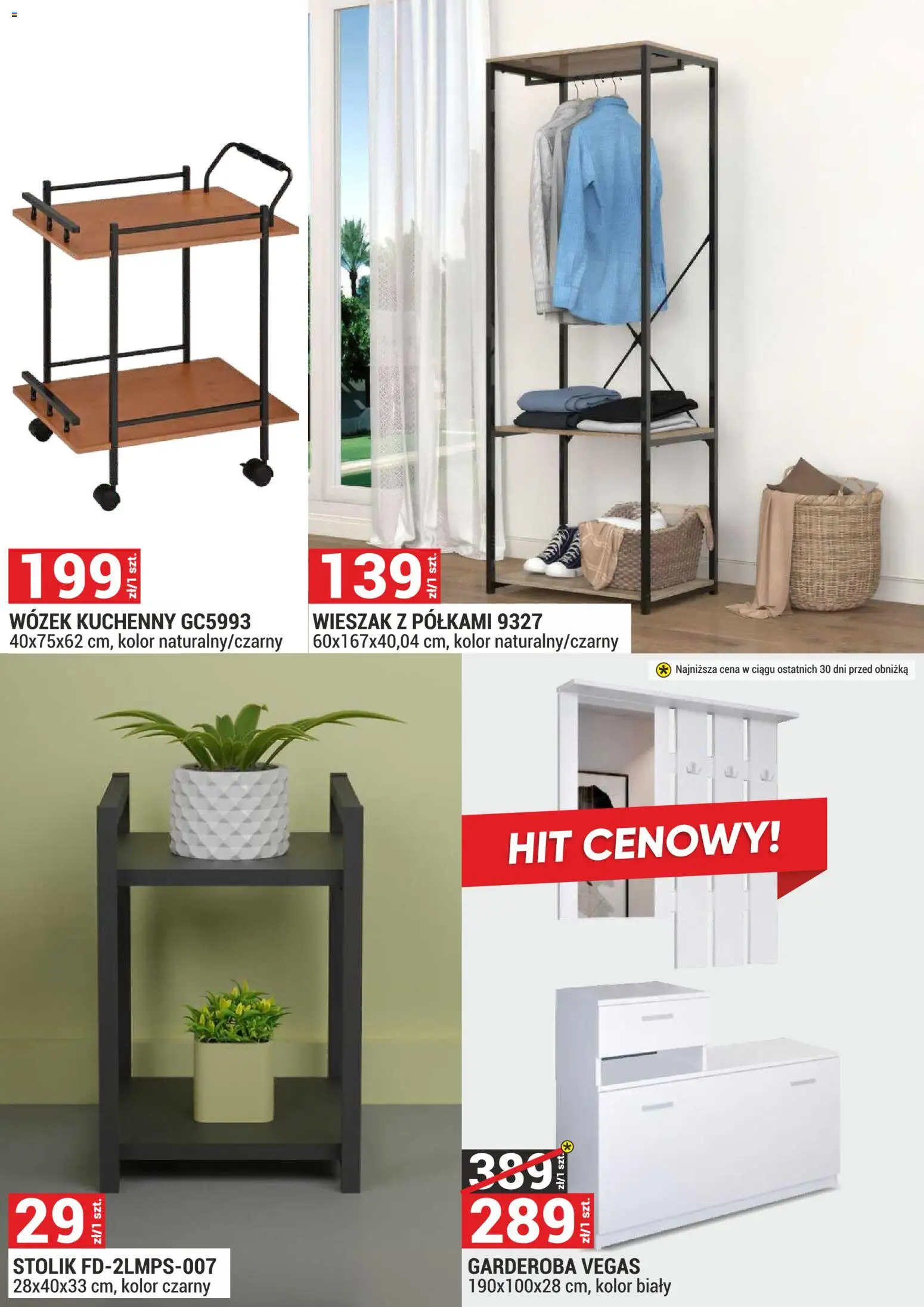 Merkury Market Gazetka - Meble, Wypoczynki, Materace od 01.03.2026 | Strona: 28 | Produkty: Wieszak