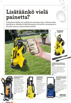  | Sivu: 16 | Tuotteet: Letku, Painepesuri, Näyttö