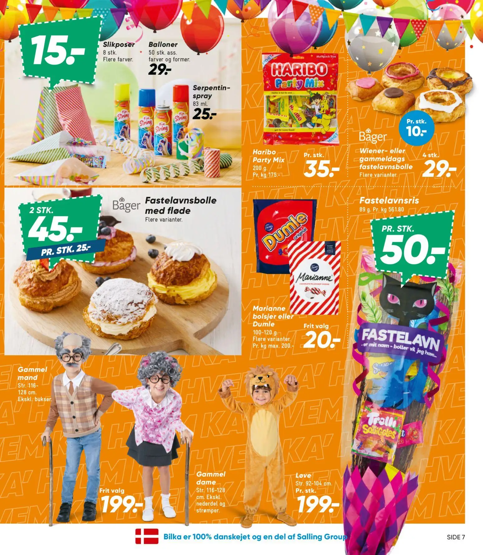 Bilka tilbudsavis – gyldig fra 23.01.2026 | Side: 7 | Produkter: Fløde, Nederdel, Bolsjer