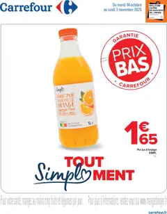 Carrefour - Prévisualisation de Carrefour catalogue tout simplement valide à partir de 14.10.2025