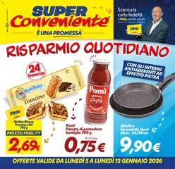 Anteprima del volantino Volantino SuperConveniente	 valido a partire dal 05.01.2026