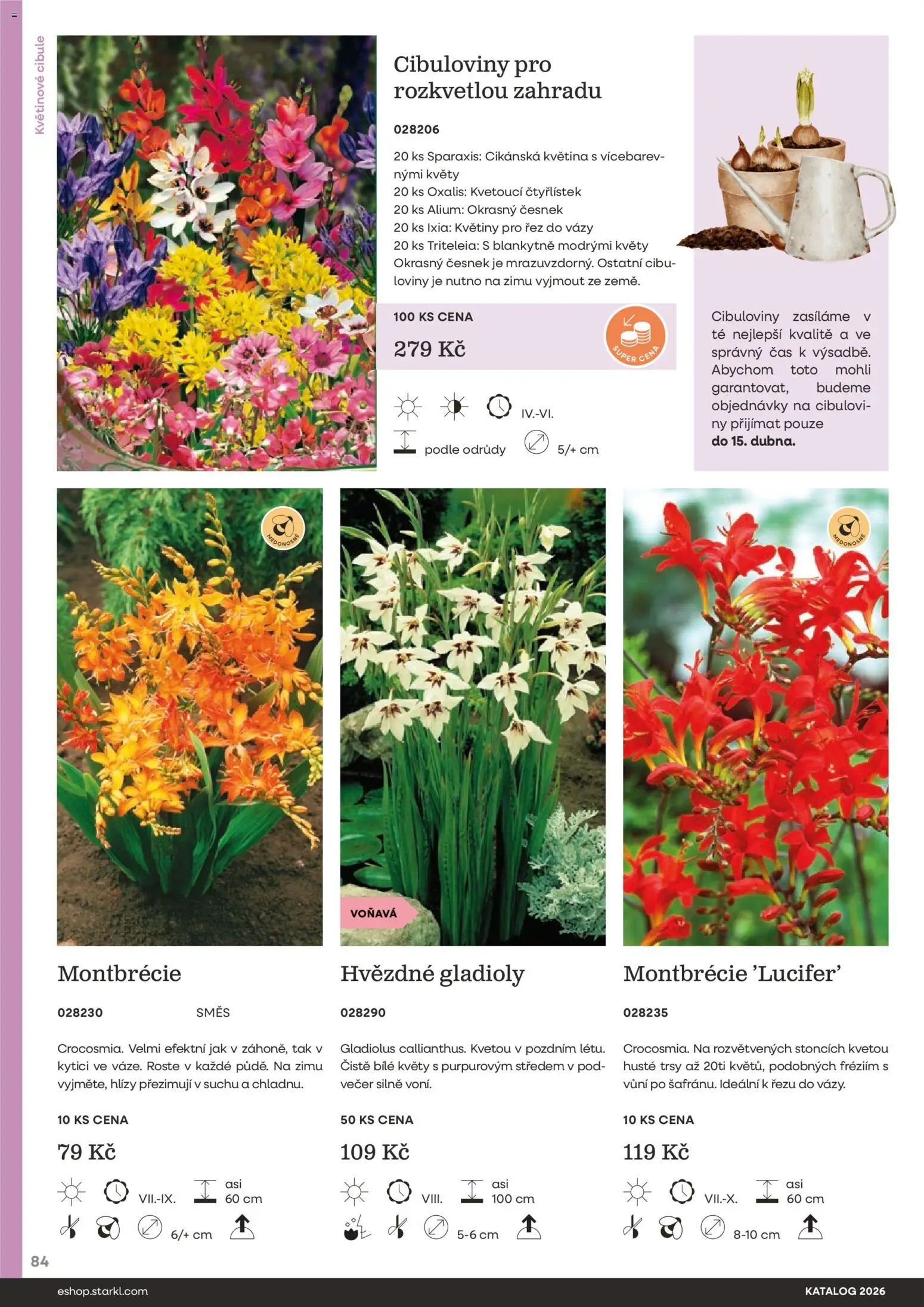 Starkl katalog od 25.02.2026 | Strana: 84 | Produkty: Vázy, Květiny, Česnek, Cibule