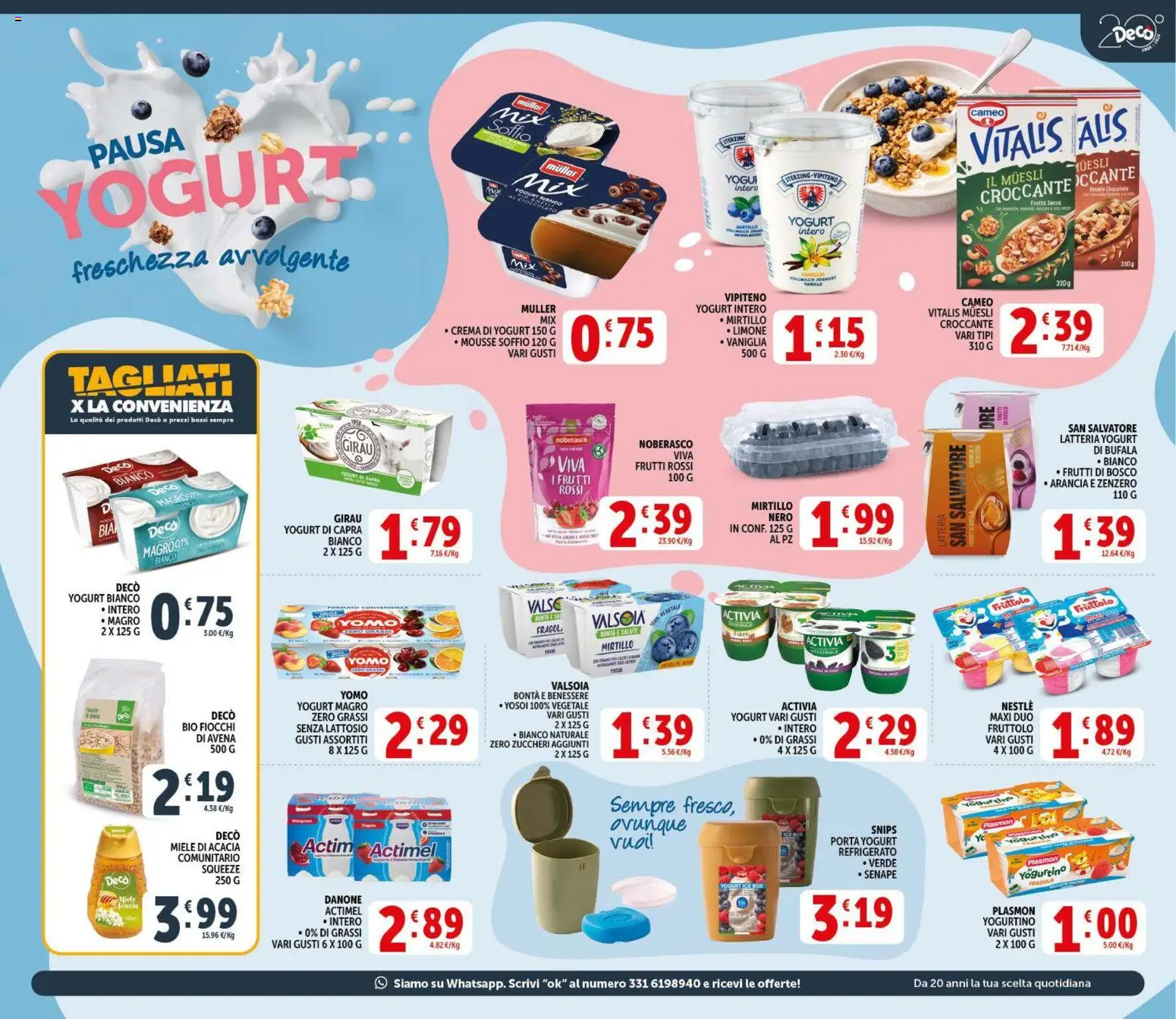 Volantino Decò del 09.04.2026 | Pagina: 11 | Prodotti: Crema, Cioccolato, Arancia, Senape